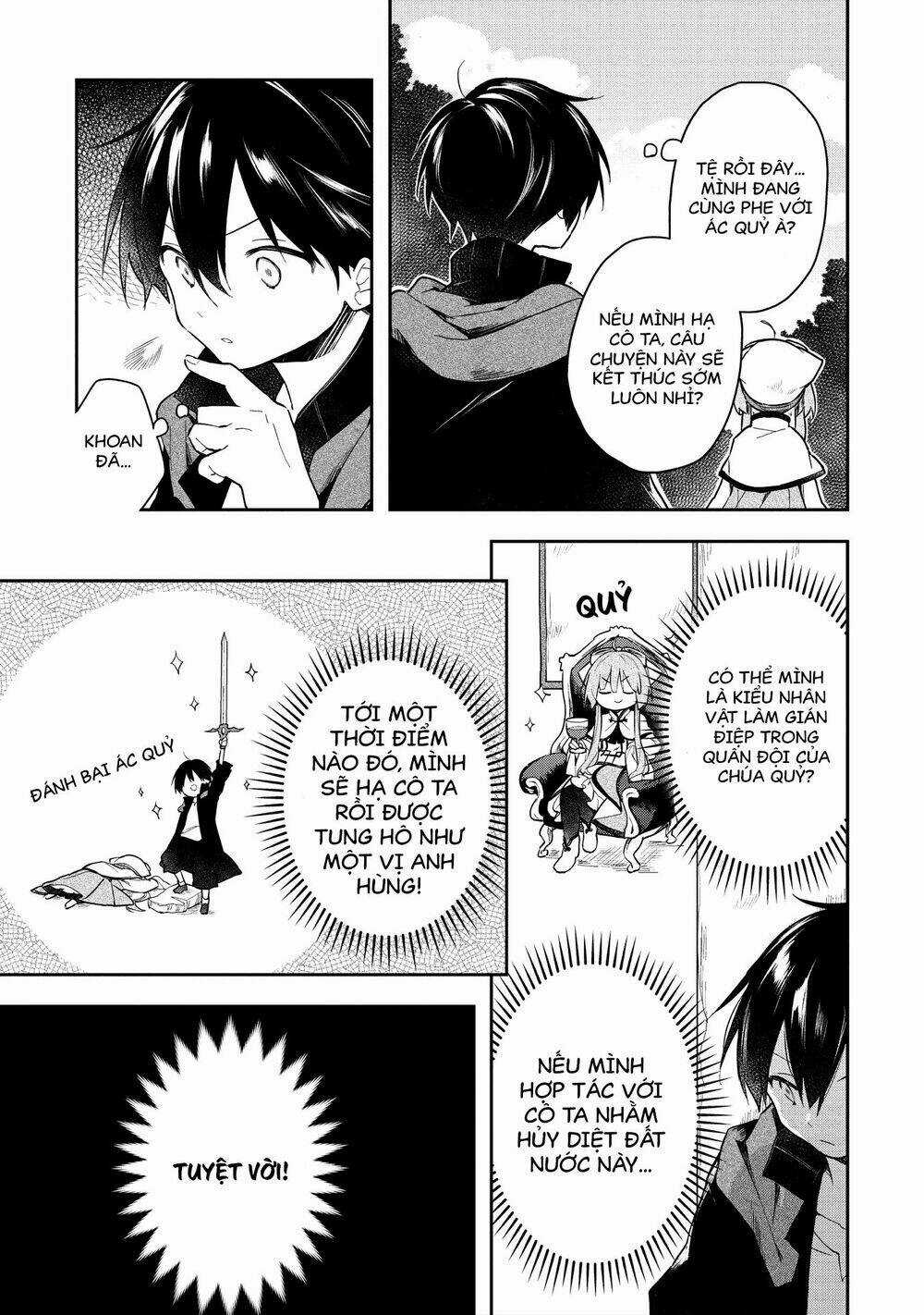 Ochibure Oujou To Isekai Yuusha No Ritsu Koku Shi Chapter 3 trang 13