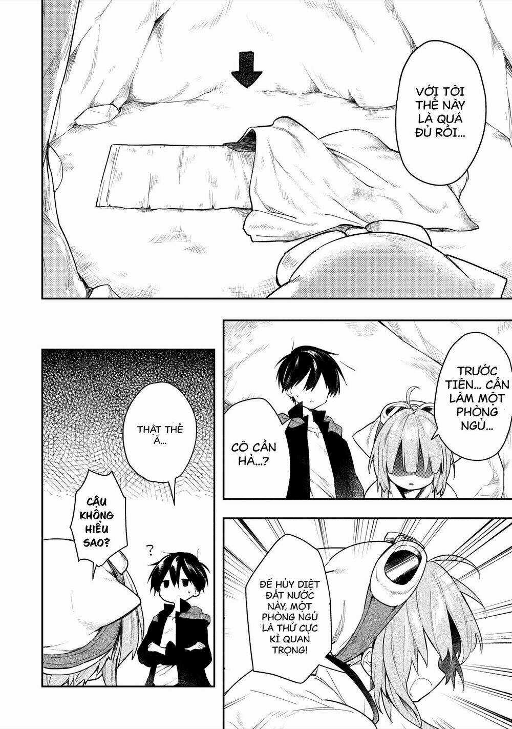 Ochibure Oujou To Isekai Yuusha No Ritsu Koku Shi Chapter 3 trang 16