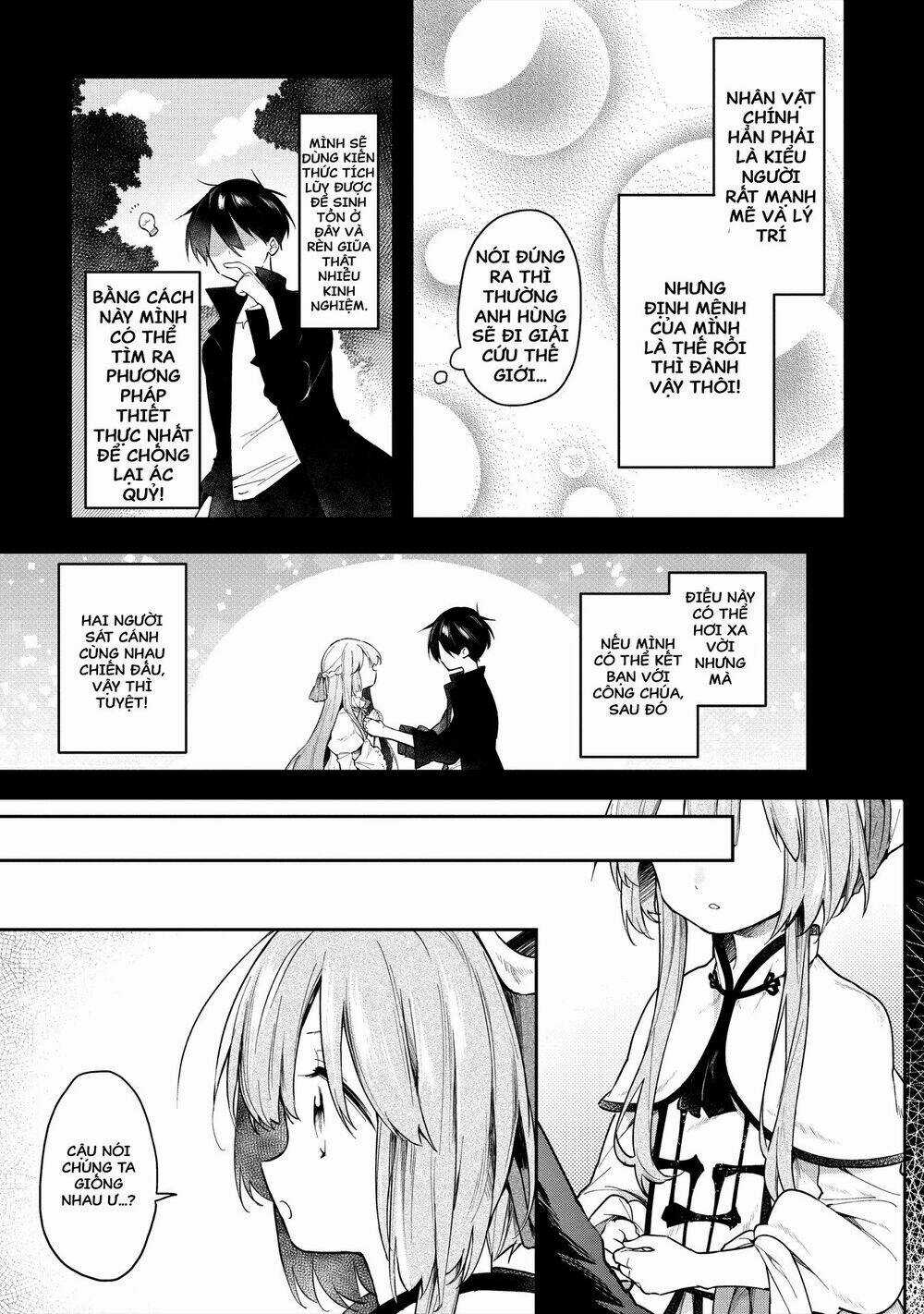 Ochibure Oujou To Isekai Yuusha No Ritsu Koku Shi Chapter 3 trang 9