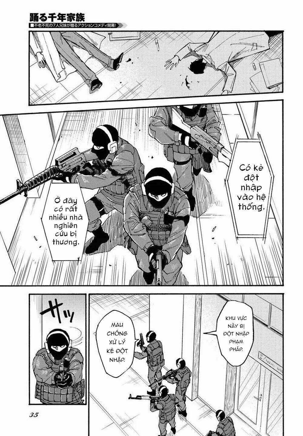 Odoru Sennen Kazoku Chapter 1 trang 27