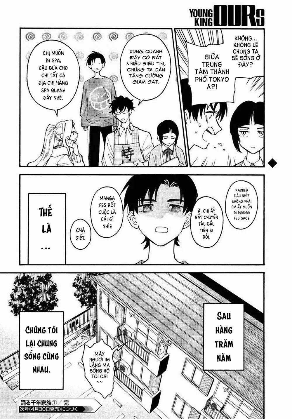 Odoru Sennen Kazoku Chapter 1 trang 55