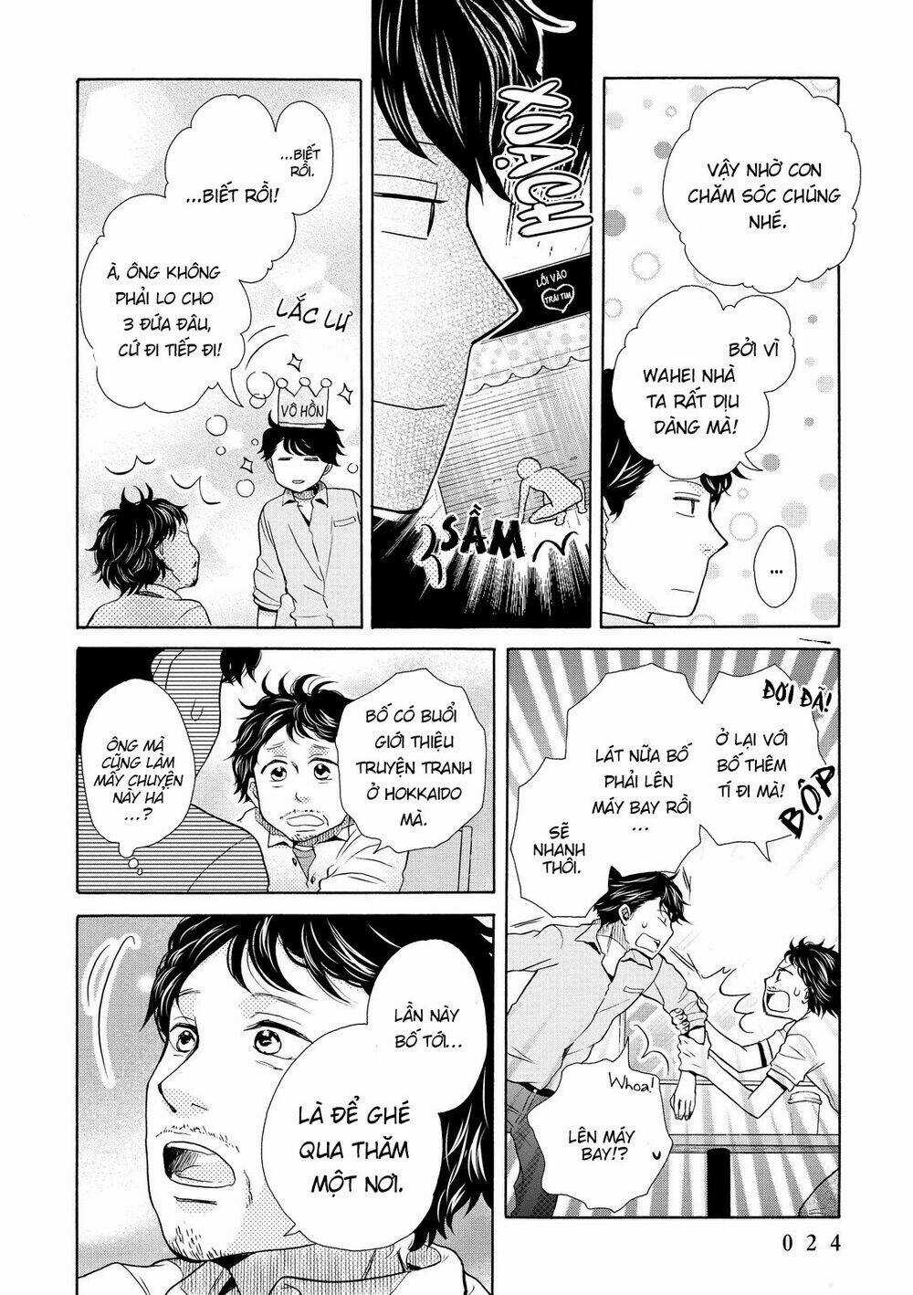 OHAYOU TOKA OYASUMI TOKA Chapter 13 trang 22