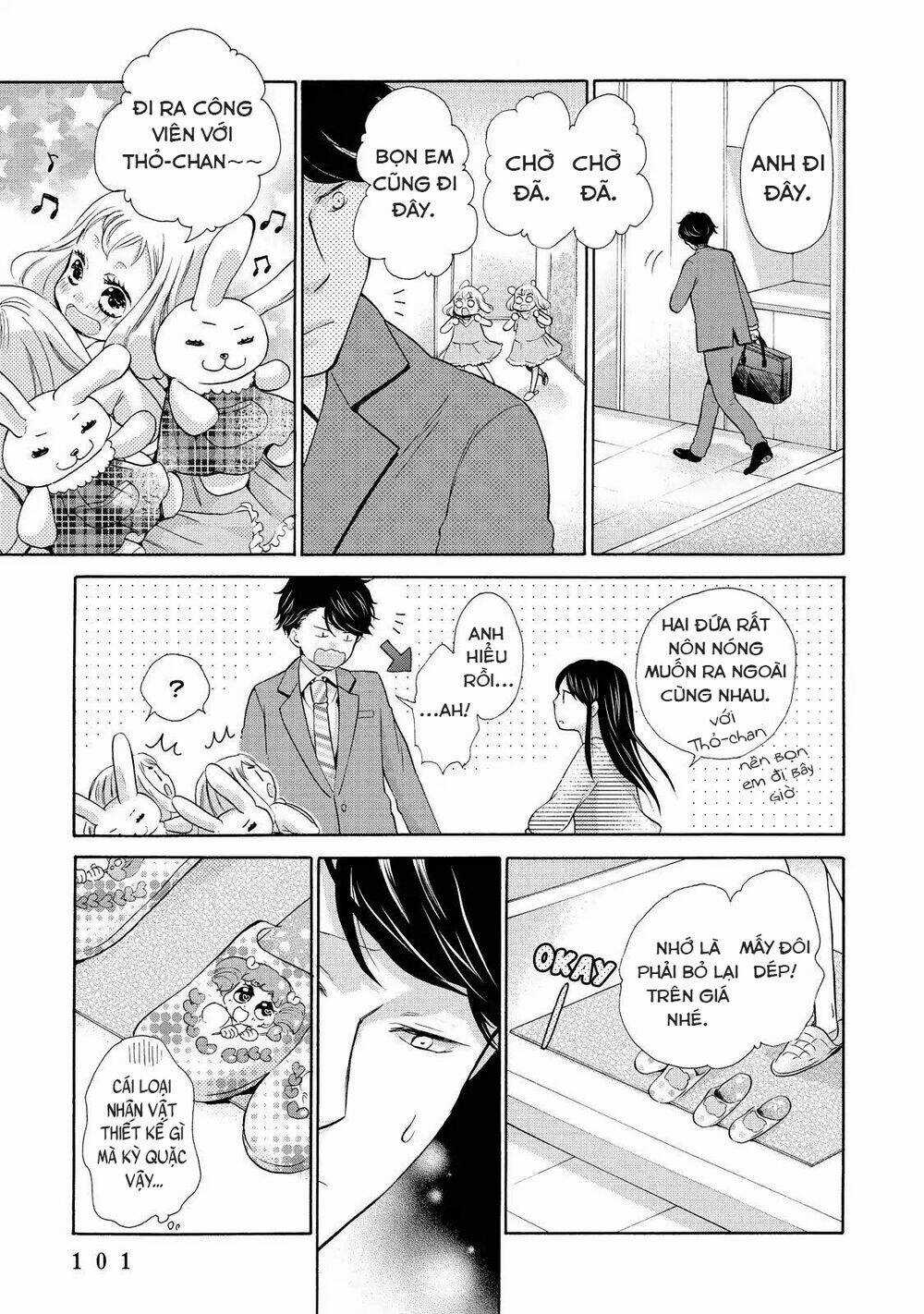 OHAYOU TOKA OYASUMI TOKA Chapter 3 trang 28