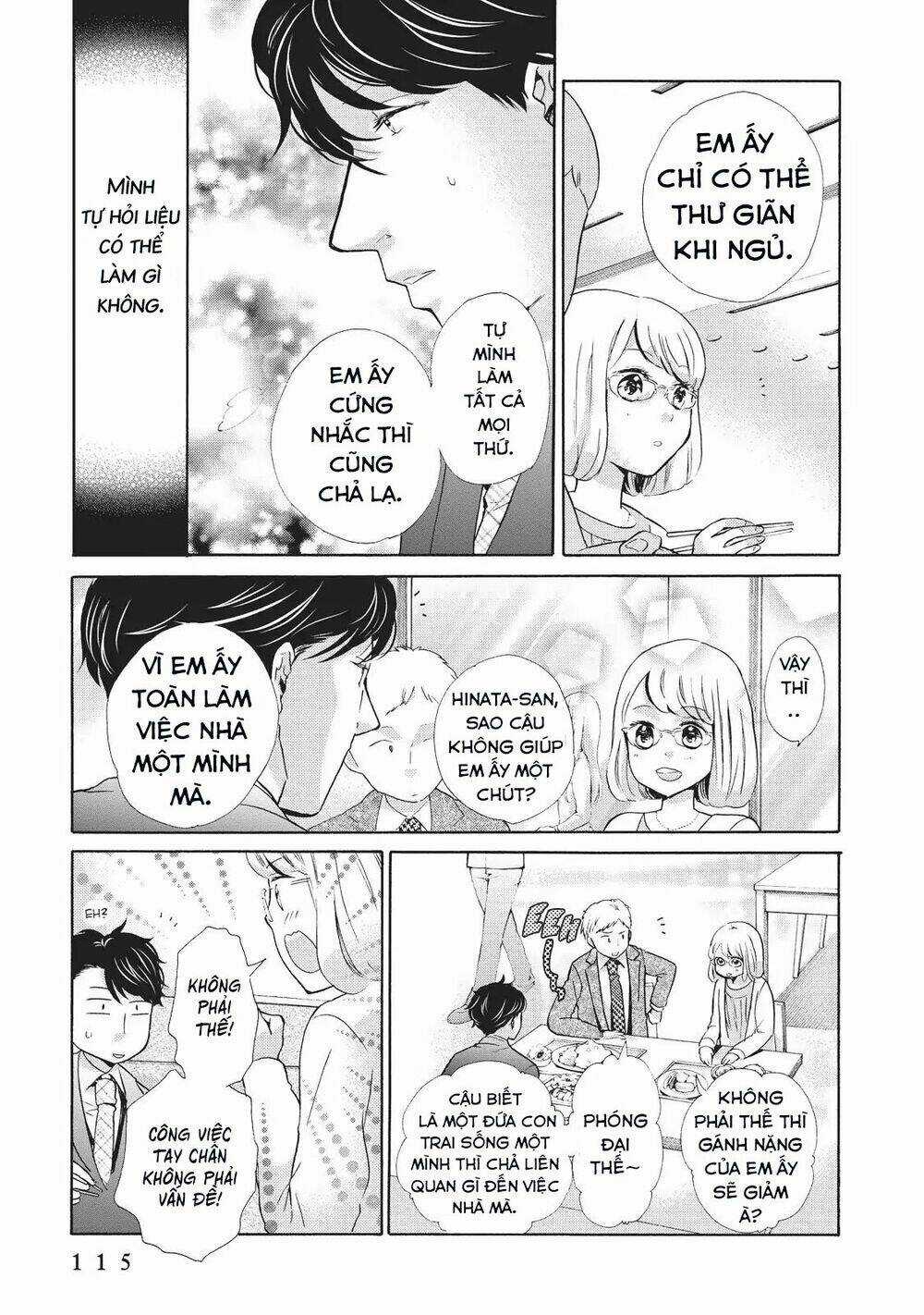OHAYOU TOKA OYASUMI TOKA Chapter 4 trang 14
