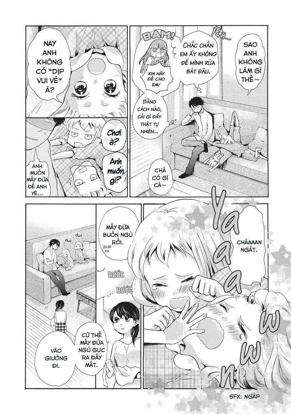 OHAYOU TOKA OYASUMI TOKA Chapter 4 trang 17