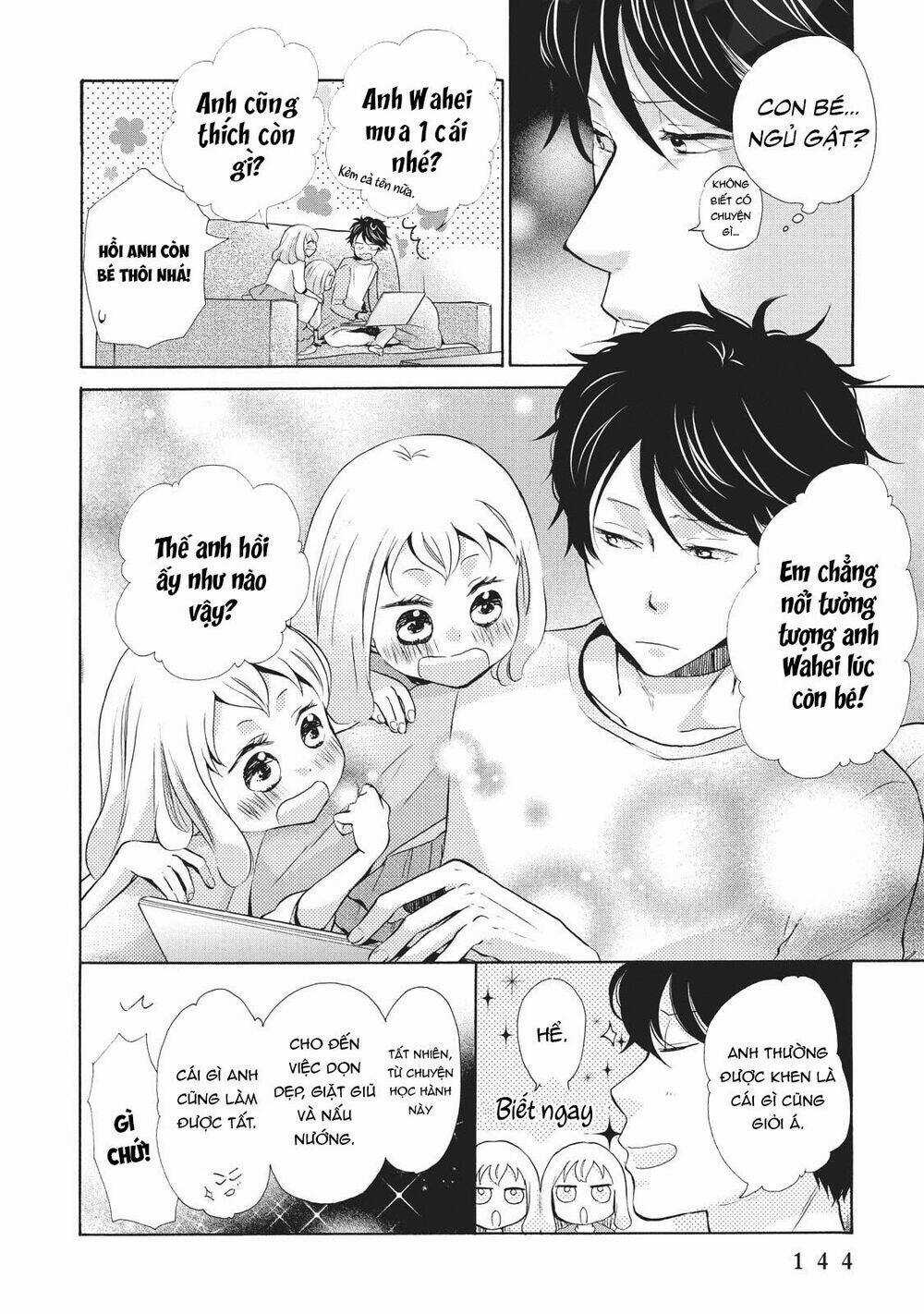 OHAYOU TOKA OYASUMI TOKA Chapter 5 trang 13