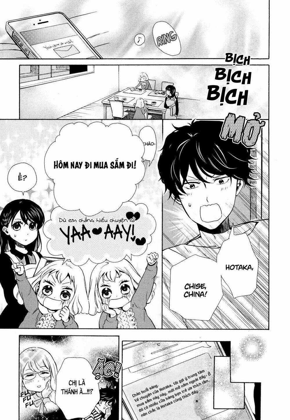 OHAYOU TOKA OYASUMI TOKA Chapter 8 trang 14