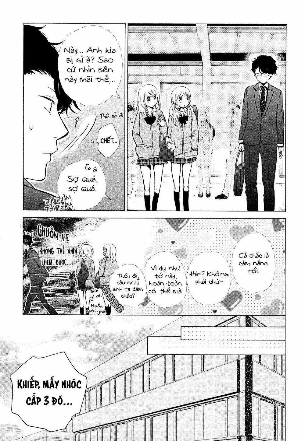 OHAYOU TOKA OYASUMI TOKA Chapter 8 trang 4