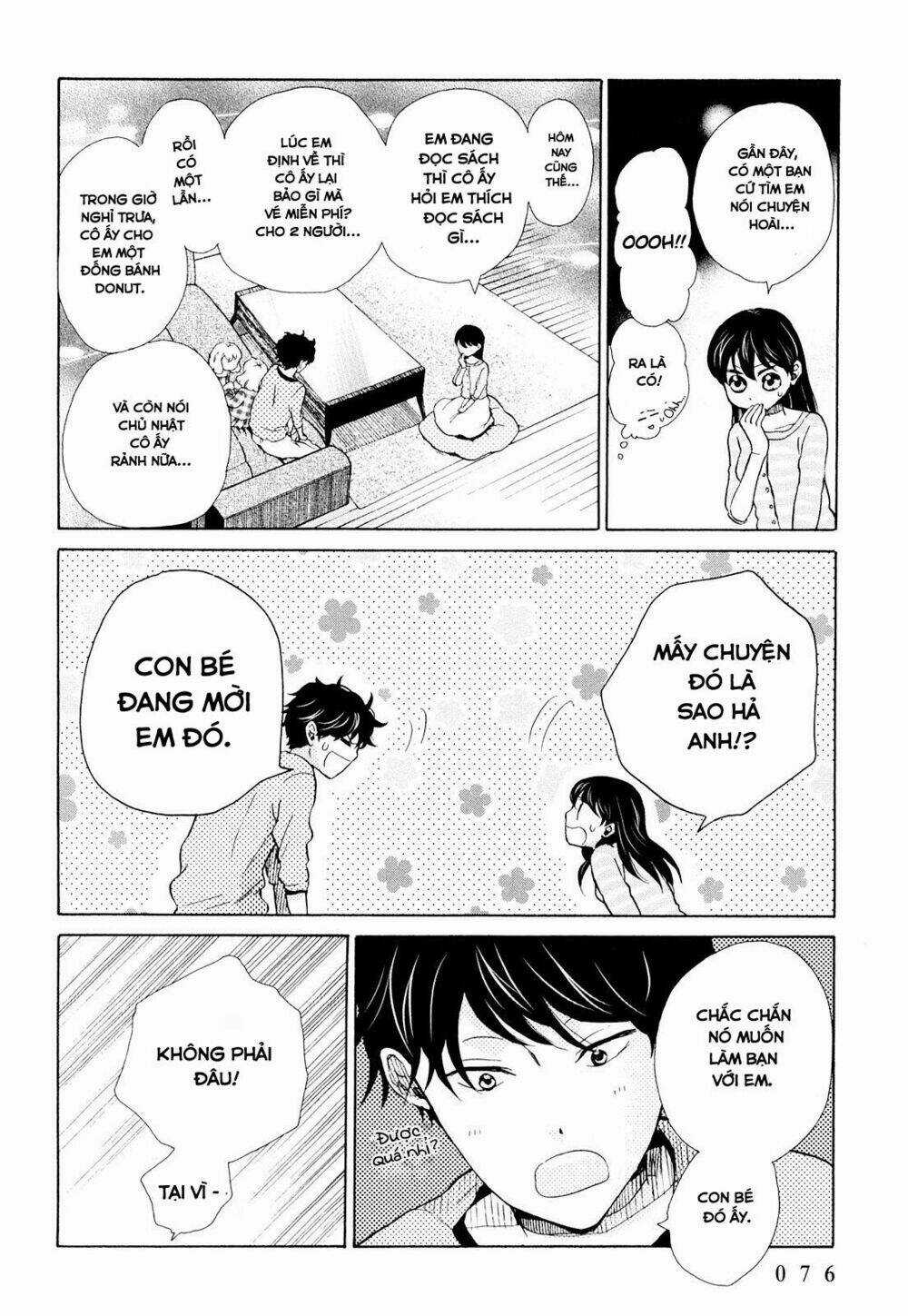 OHAYOU TOKA OYASUMI TOKA Chapter 9 trang 12