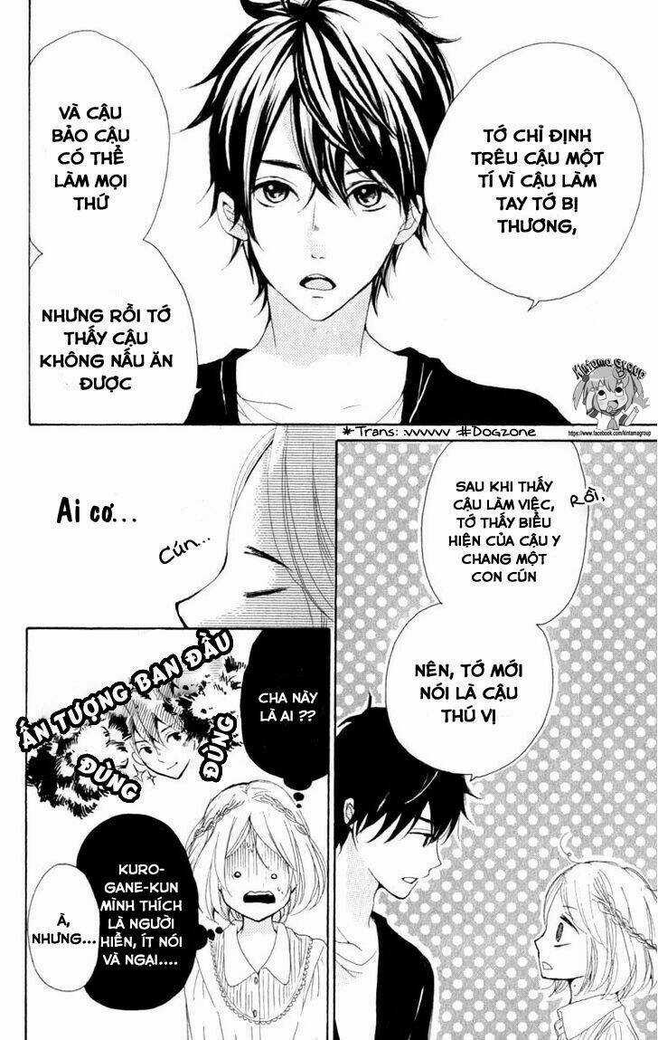 Oishiete, Kurogane-kun Chapter 1 trang 47