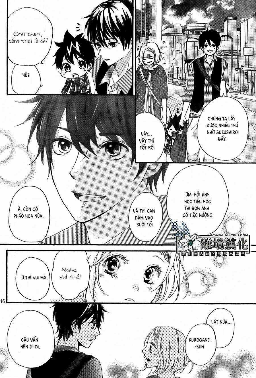 Oishiete, Kurogane-kun Chapter 2 trang 16