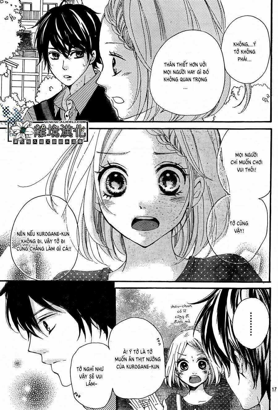 Oishiete, Kurogane-kun Chapter 2 trang 17