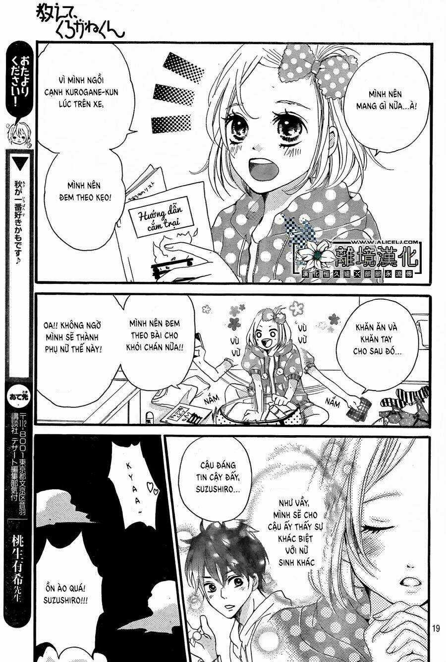 Oishiete, Kurogane-kun Chapter 2 trang 19