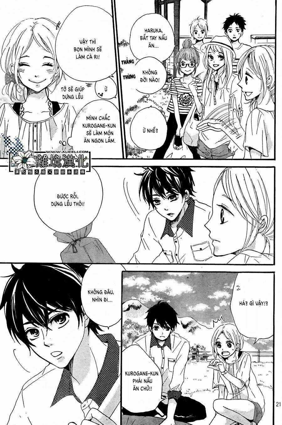 Oishiete, Kurogane-kun Chapter 2 trang 21