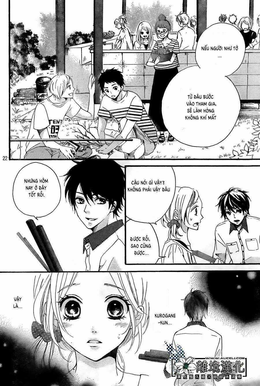 Oishiete, Kurogane-kun Chapter 2 trang 22