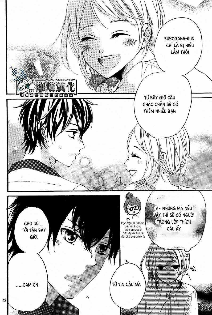 Oishiete, Kurogane-kun Chapter 2 trang 42