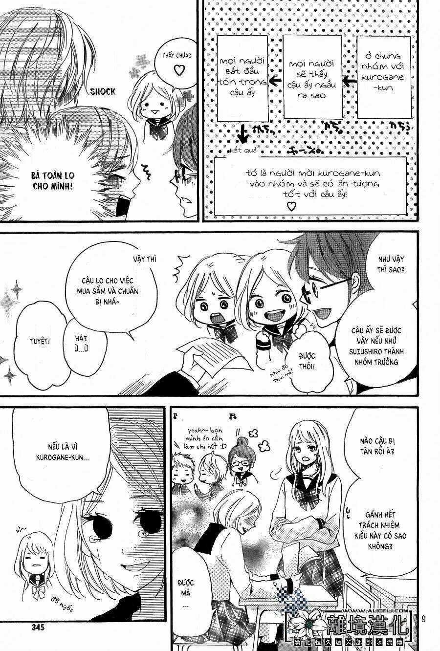 Oishiete, Kurogane-kun Chapter 2 trang 9