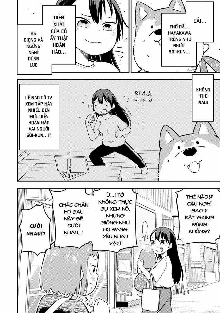 Okami-Kun Wa Hayakawa-San Ni Katenai Chapter 7 trang 12