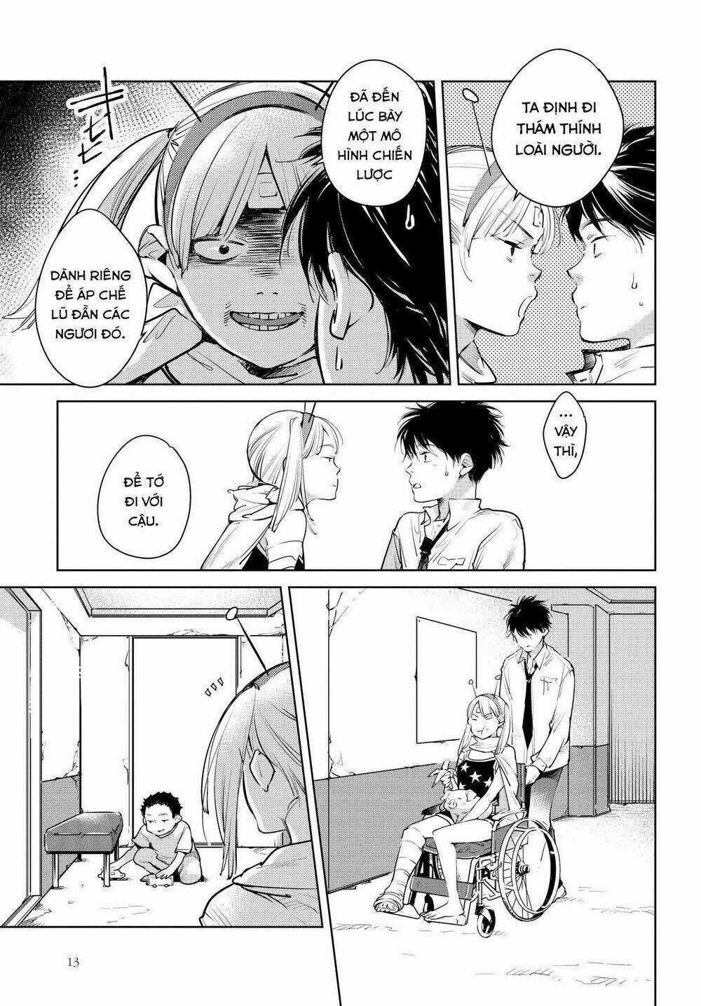 Okashiratsuki Chapter 13 trang 10