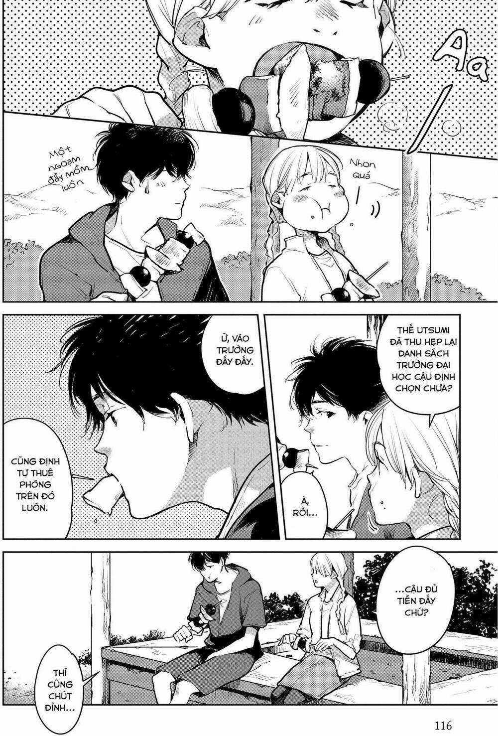 Okashiratsuki Chapter 17 trang 12