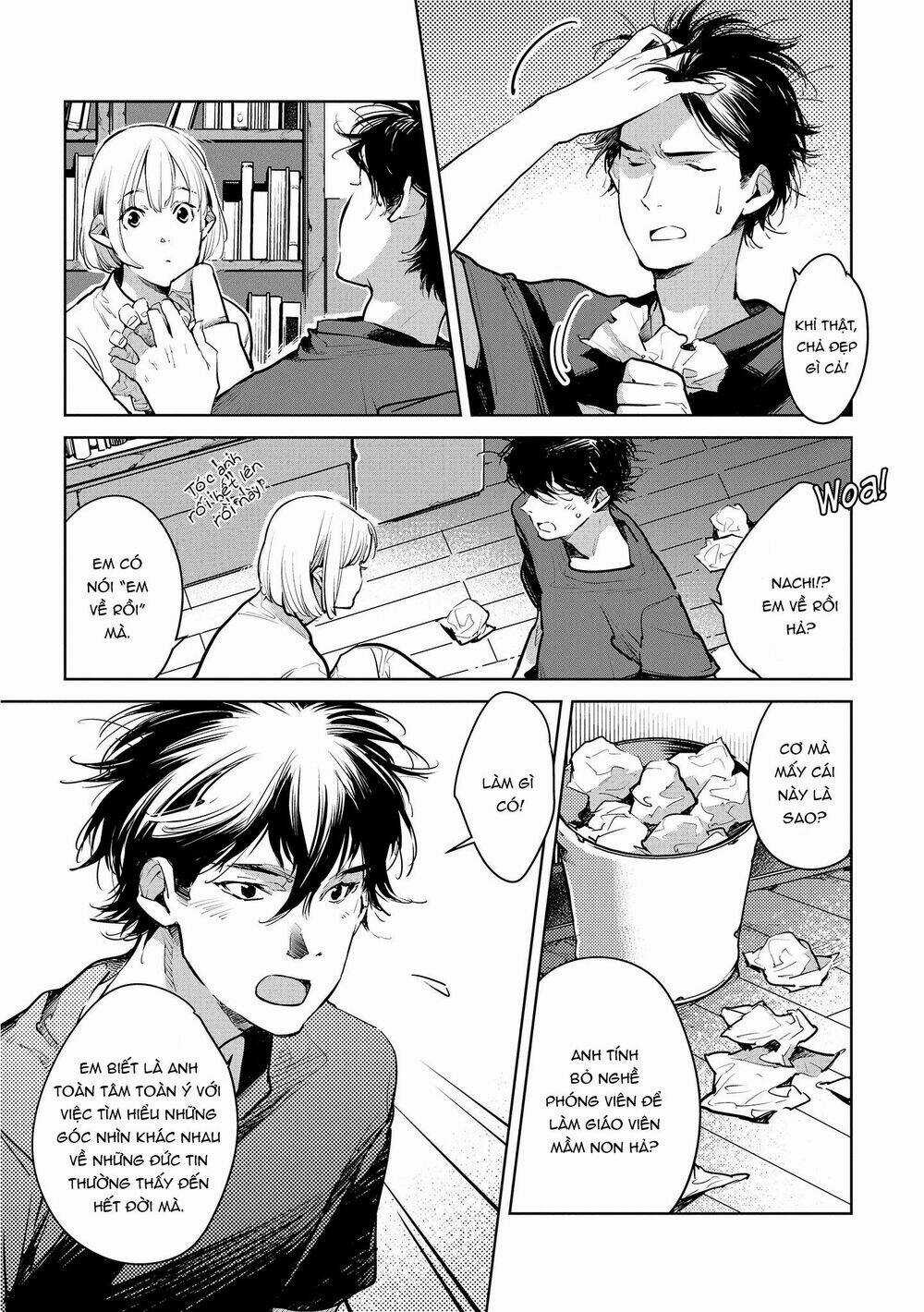 Okashiratsuki Chapter 18 trang 21