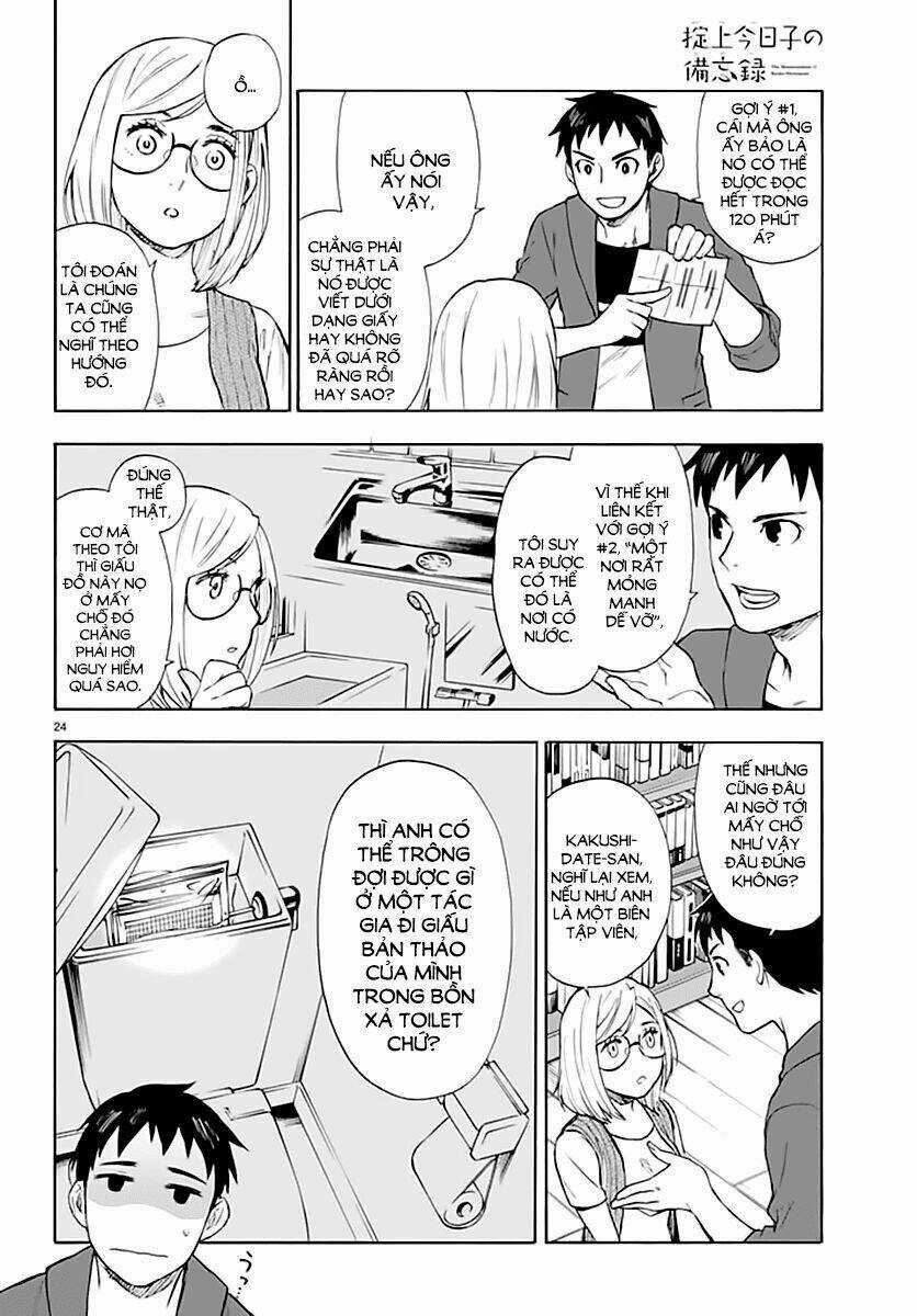 Okitegami kyouko no bibouroku Chapter 3 trang 24