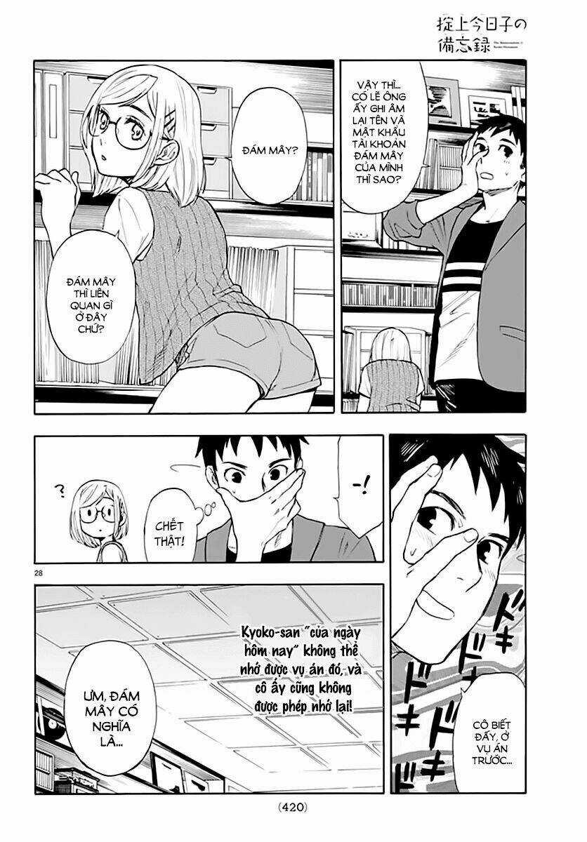 Okitegami kyouko no bibouroku Chapter 3 trang 28