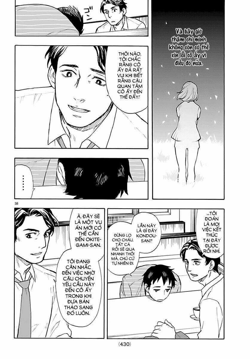 Okitegami kyouko no bibouroku Chapter 3 trang 38