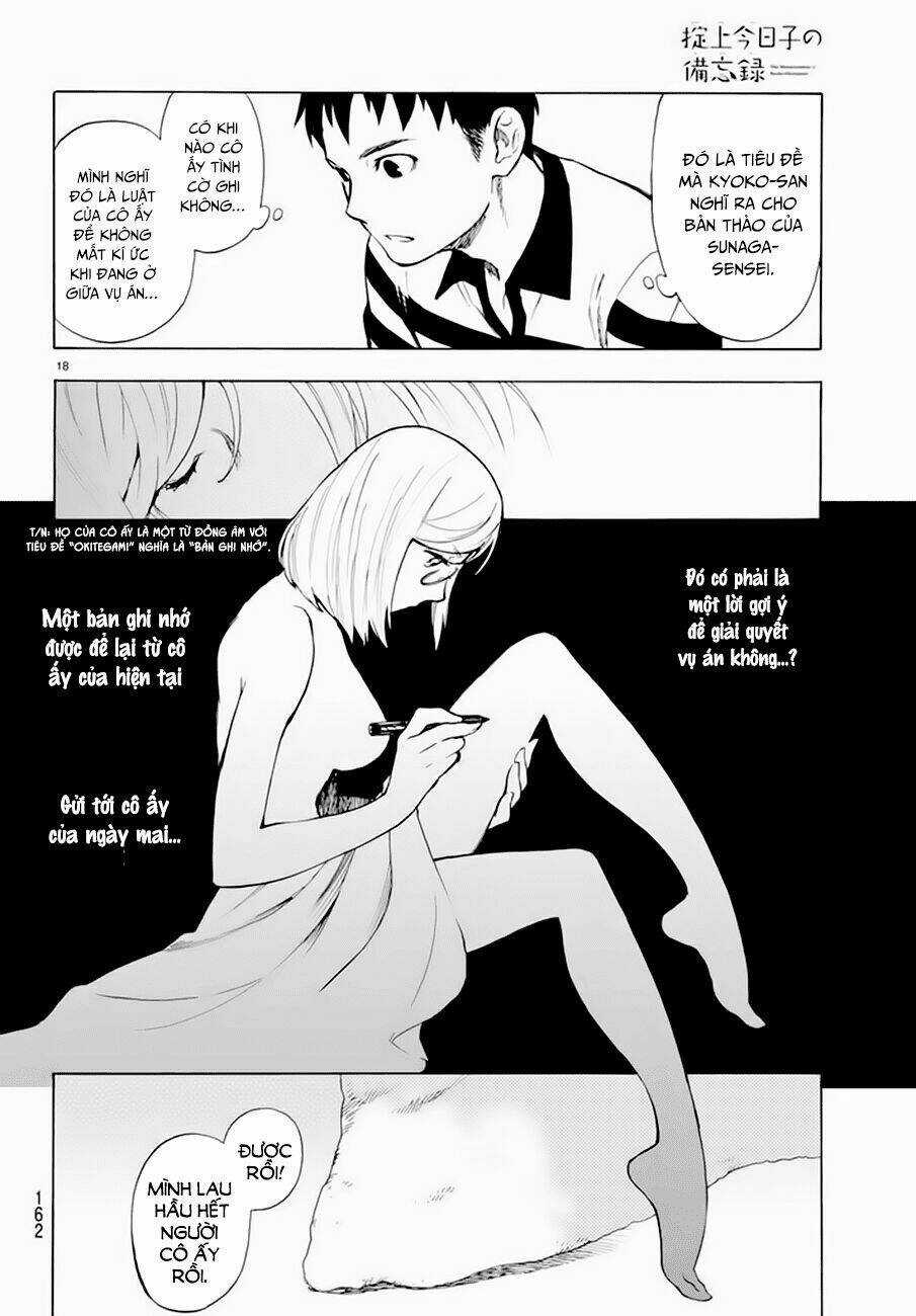 Okitegami kyouko no bibouroku Chapter 5 trang 19