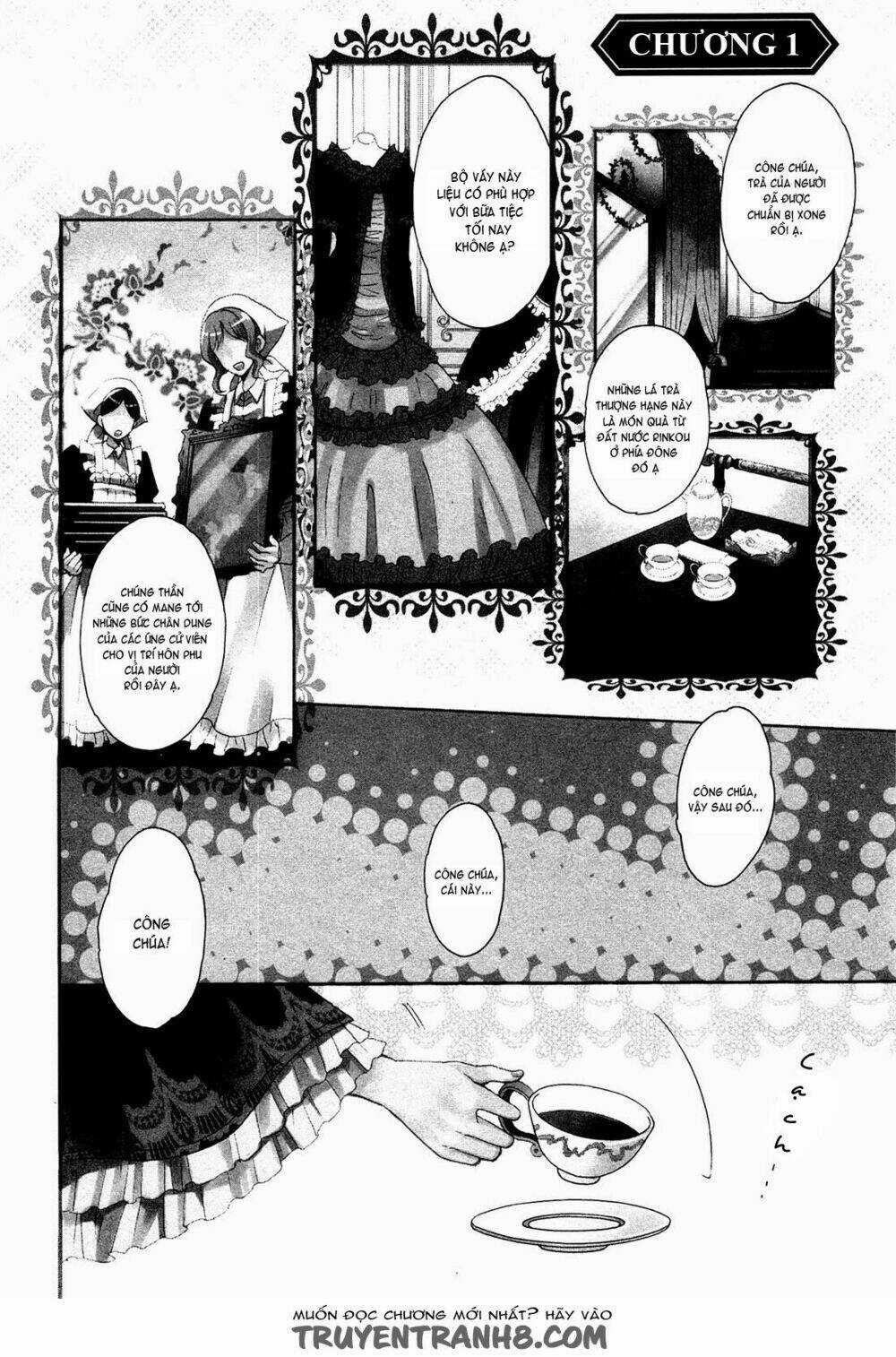Okobore Hime To Entaku No Kishi Chapter 1 trang 4