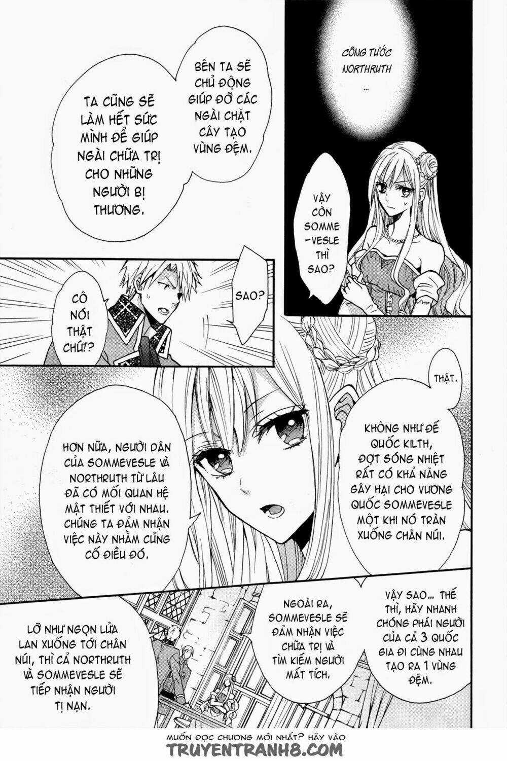 Okobore Hime To Entaku No Kishi Chapter 11 trang 22