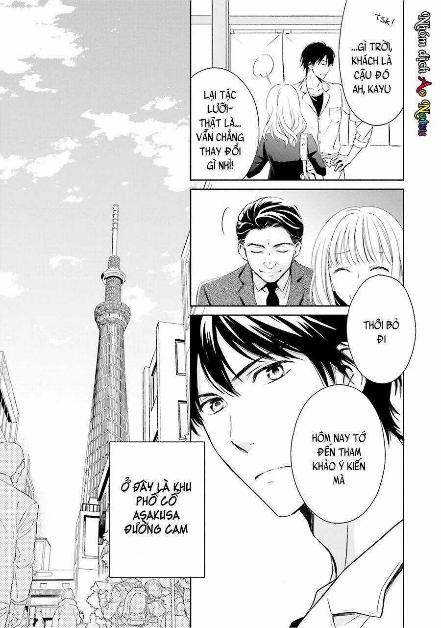 Omachi Shitemasu Shitamachi Wagashi Kurimarudo Chapter 0 trang 15