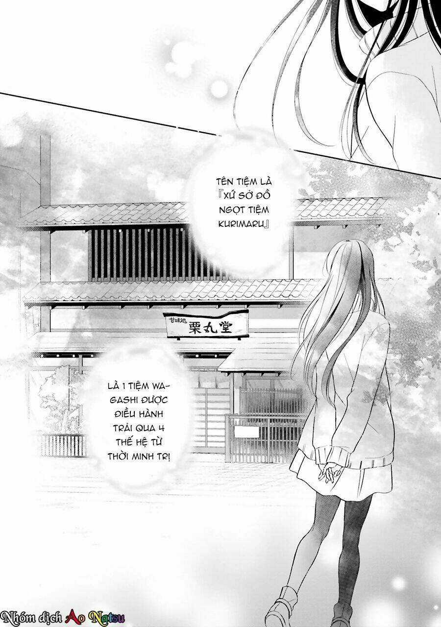 Omachi Shitemasu Shitamachi Wagashi Kurimarudo Chapter 0 trang 16