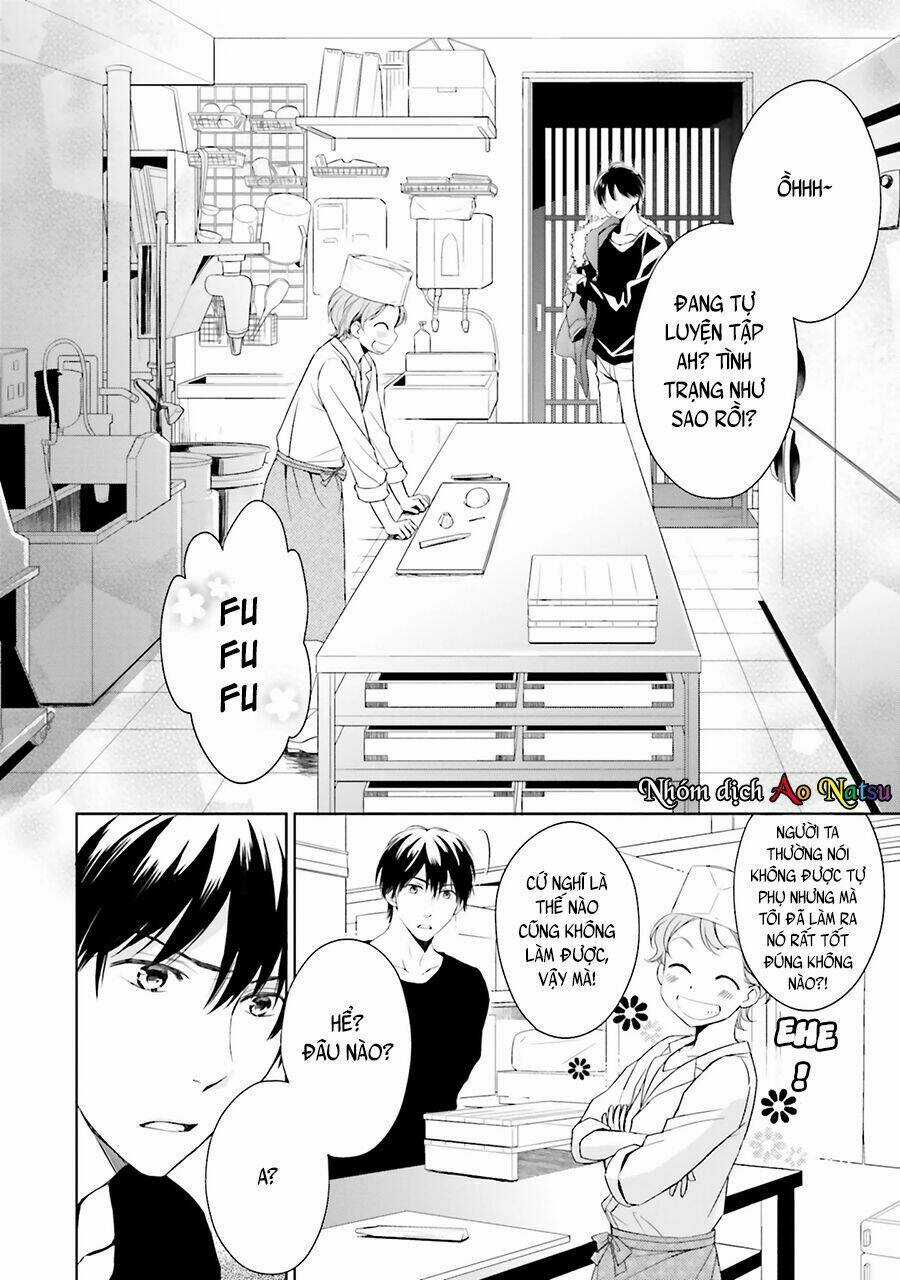 Omachi Shitemasu Shitamachi Wagashi Kurimarudo Chapter 0 trang 8