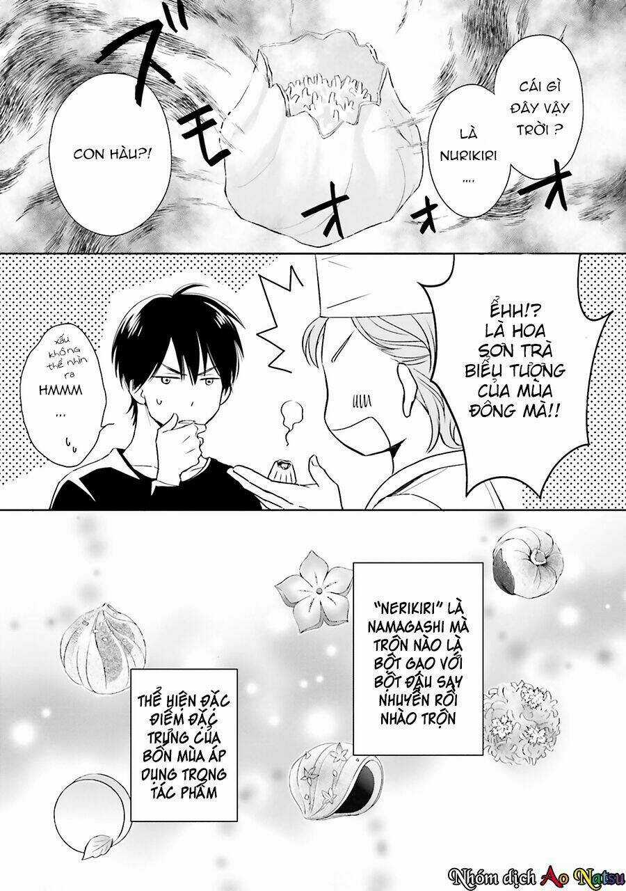 Omachi Shitemasu Shitamachi Wagashi Kurimarudo Chapter 0 trang 9