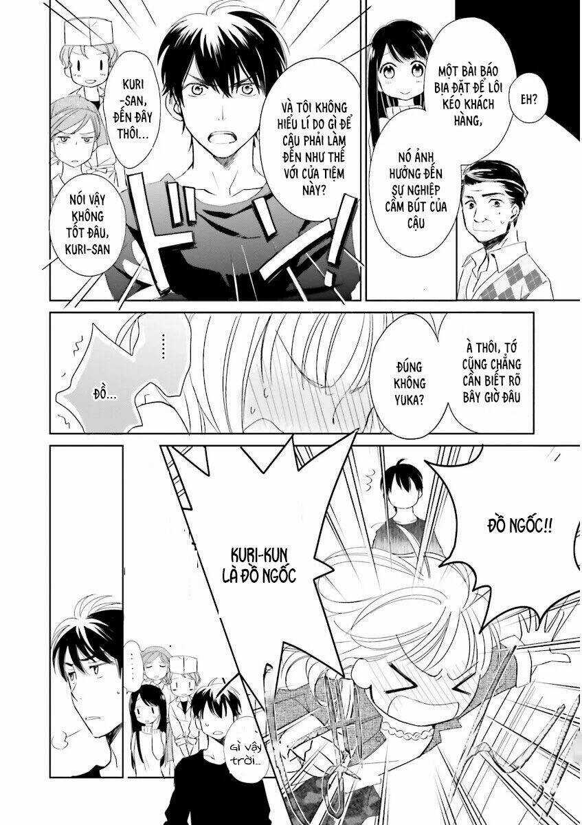 Omachi Shitemasu Shitamachi Wagashi Kurimarudo Chapter 2 trang 19