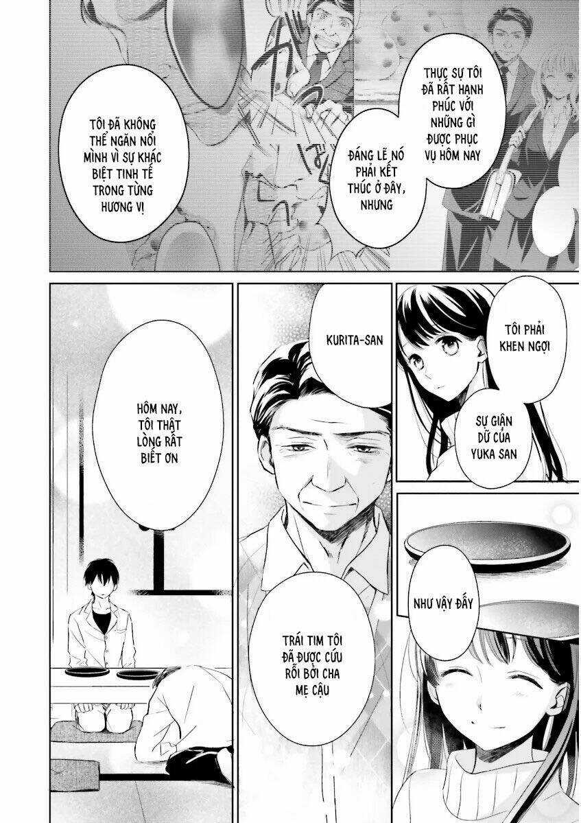 Omachi Shitemasu Shitamachi Wagashi Kurimarudo Chapter 2 trang 27