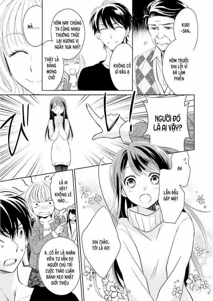 Omachi Shitemasu Shitamachi Wagashi Kurimarudo Chapter 2 trang 4