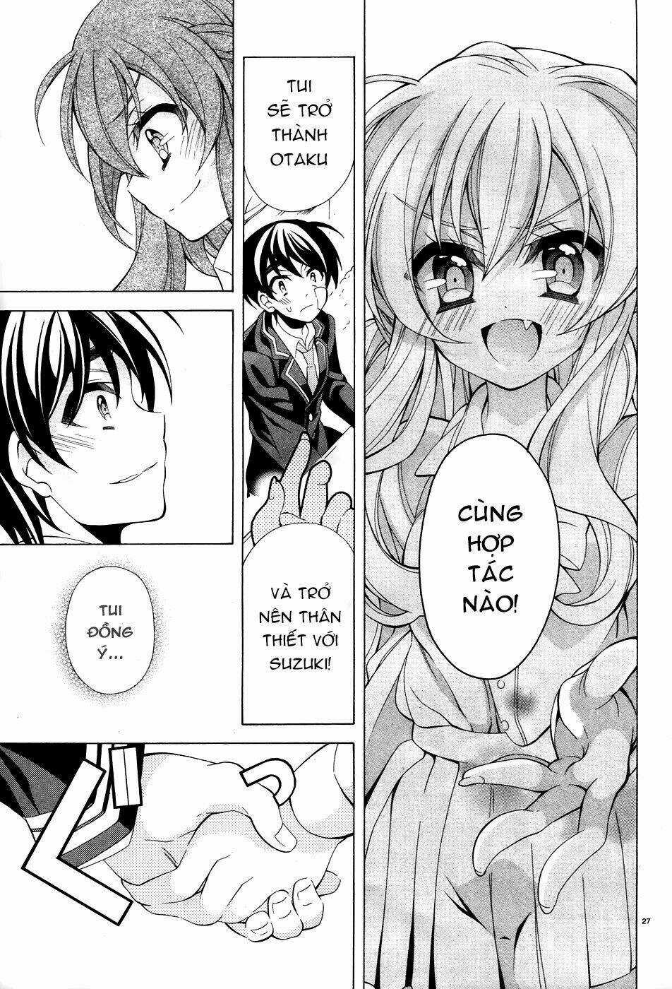 Omae O Otaku Ni Shiteyaru Kara, Ore O Riajuu Ni Shitekure! Chapter 10 trang 27