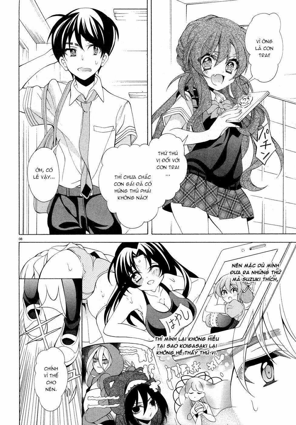 Omae O Otaku Ni Shiteyaru Kara, Ore O Riajuu Ni Shitekure! Chapter 12 trang 8