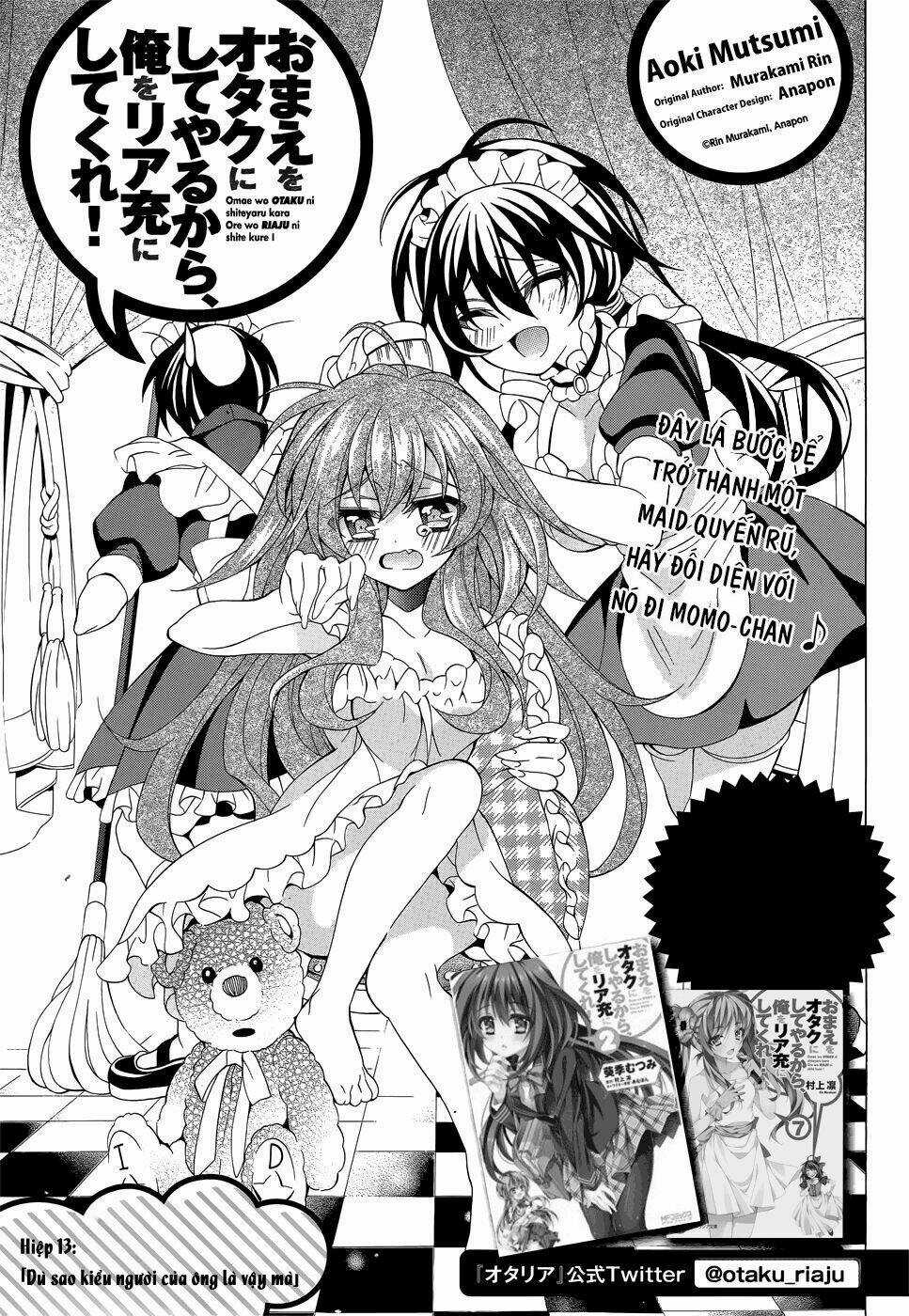 Omae O Otaku Ni Shiteyaru Kara, Ore O Riajuu Ni Shitekure! Chapter 13 trang 2