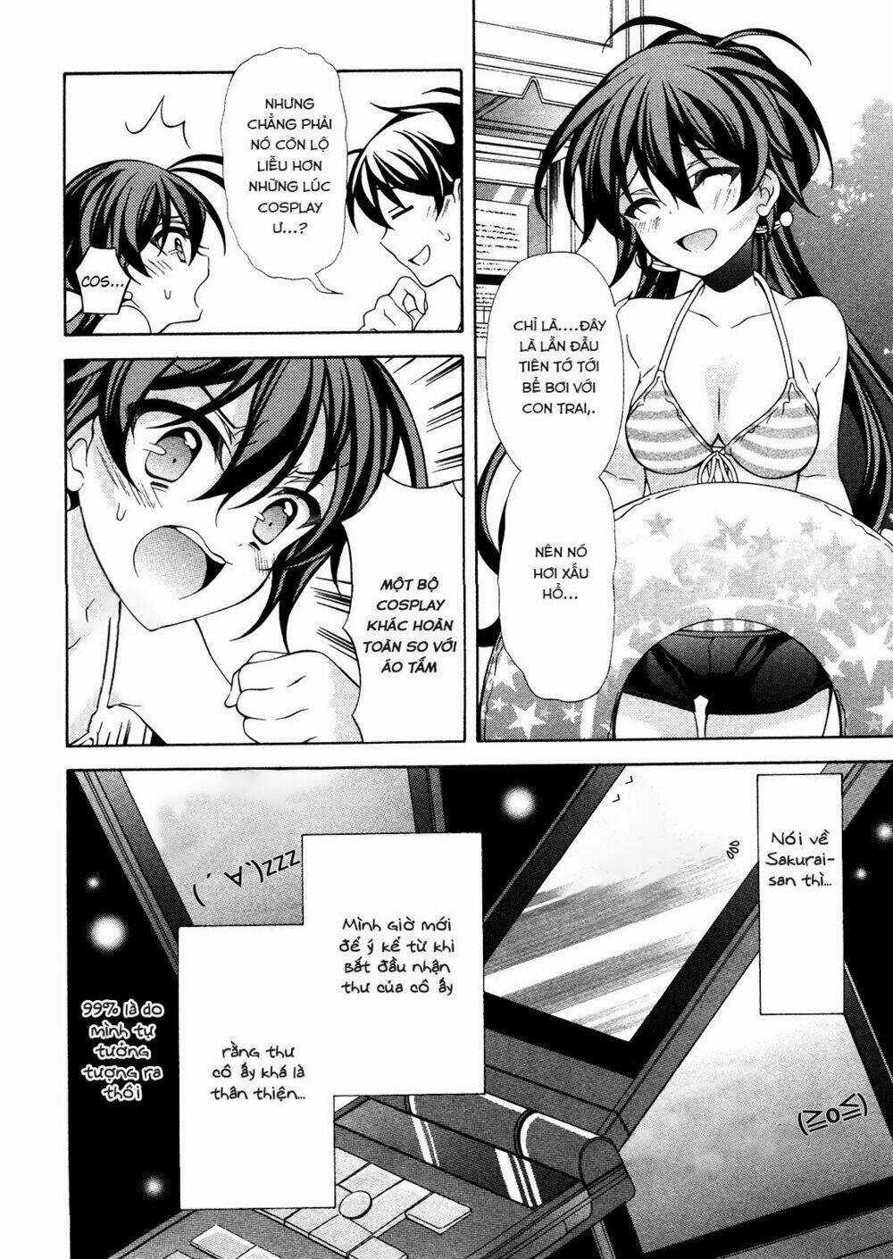 Omae O Otaku Ni Shiteyaru Kara, Ore O Riajuu Ni Shitekure! Chapter 23 trang 10