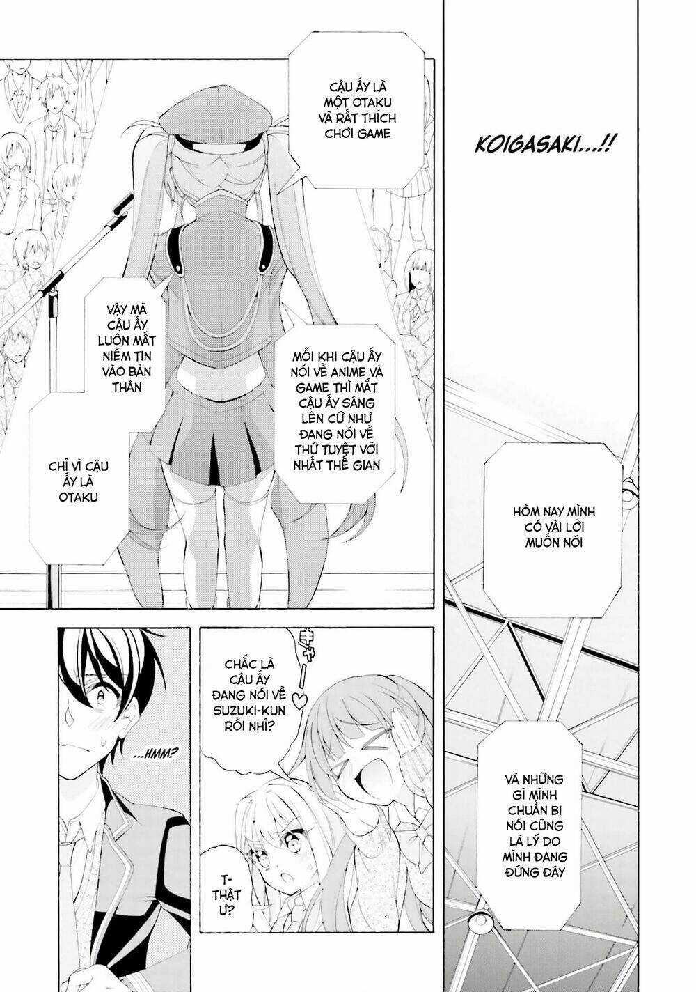 Omae O Otaku Ni Shiteyaru Kara, Ore O Riajuu Ni Shitekure! Chapter 35 trang 14