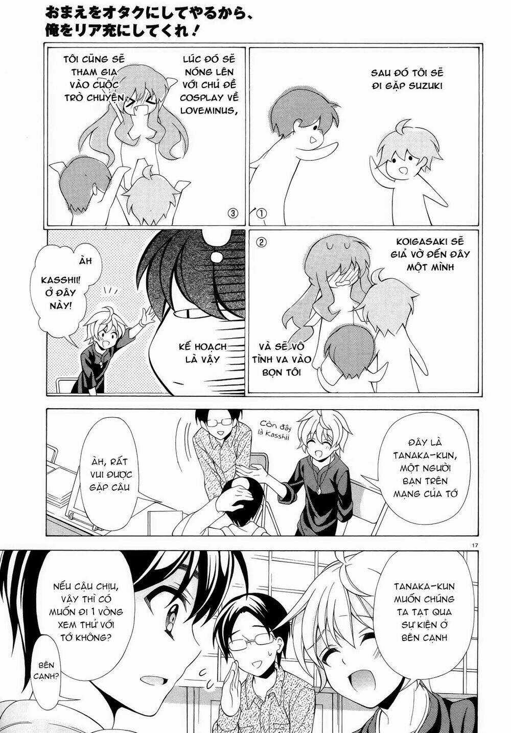 Omae O Otaku Ni Shiteyaru Kara, Ore O Riajuu Ni Shitekure! Chapter 8 trang 18