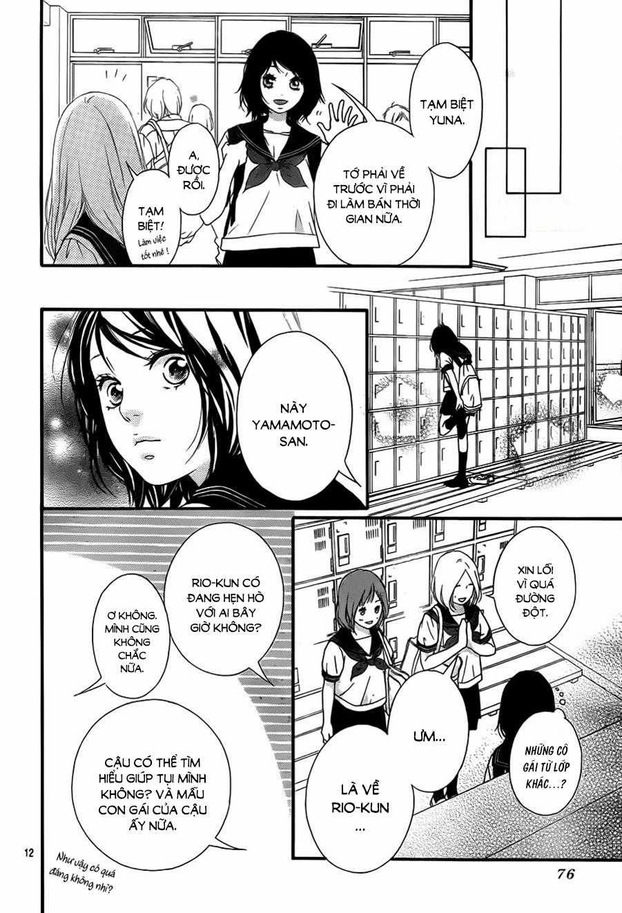 Omoi, Omoware, Furi, Furare Chapter 11 trang 14