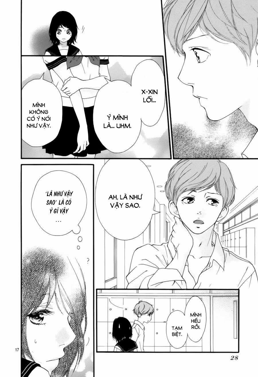 Omoi, Omoware, Furi, Furare Chapter 13 trang 17
