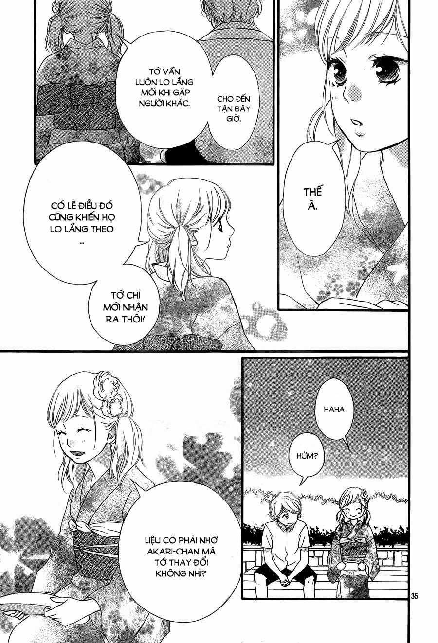 Omoi, Omoware, Furi, Furare Chapter 18 trang 35