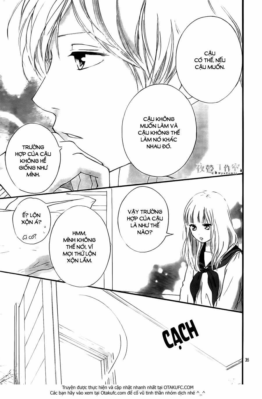 Omoi, Omoware, Furi, Furare Chapter 4 trang 36