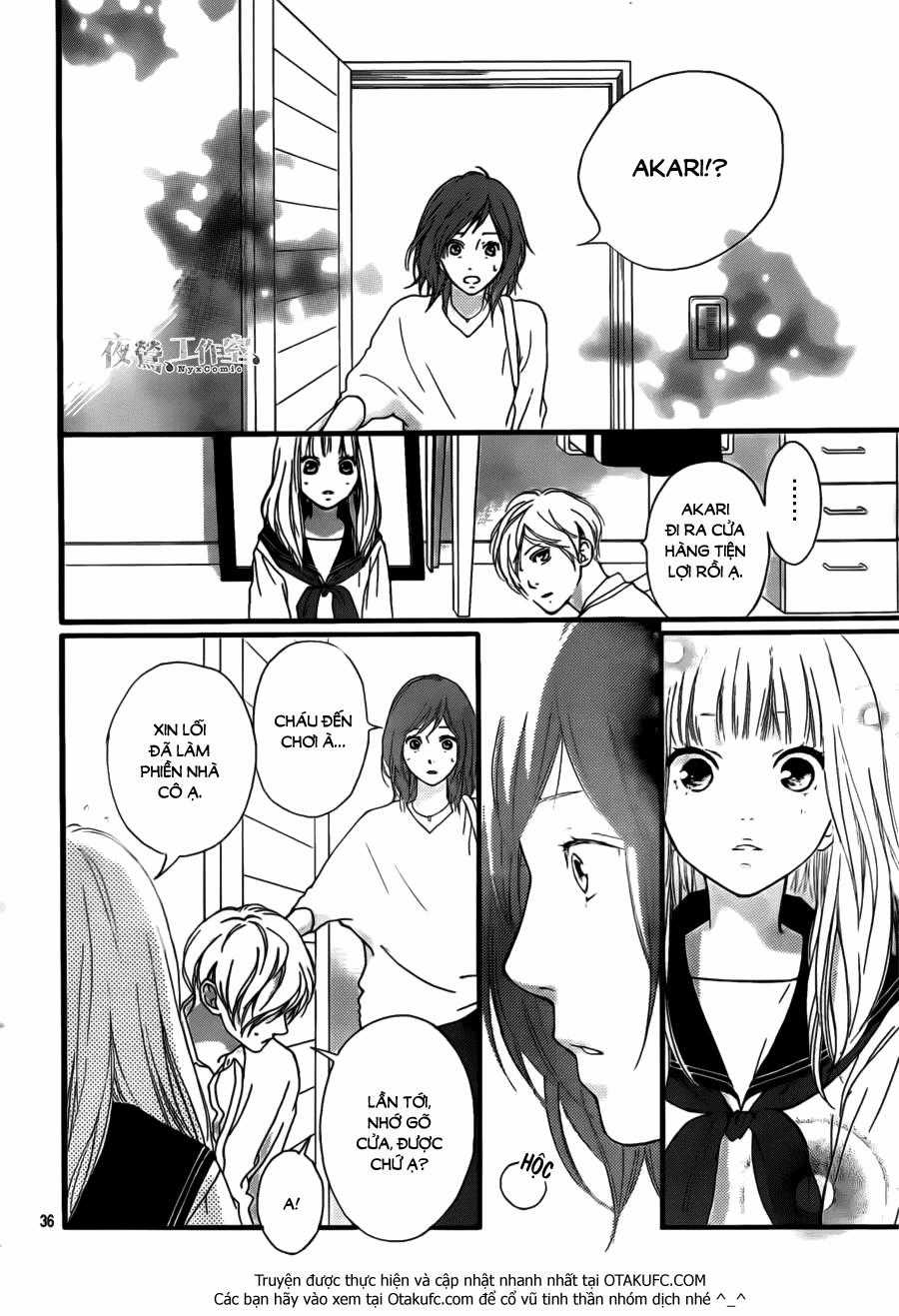 Omoi, Omoware, Furi, Furare Chapter 4 trang 37