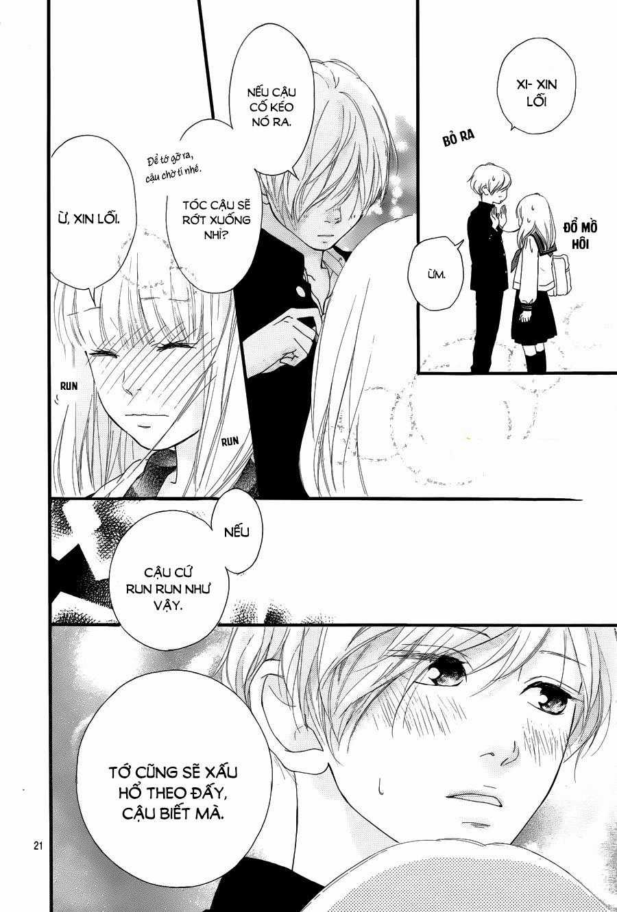 Omoi, Omoware, Furi, Furare Chapter 9 trang 21